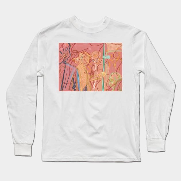 Transported Melancholia Long Sleeve T-Shirt by ParrotChixFish